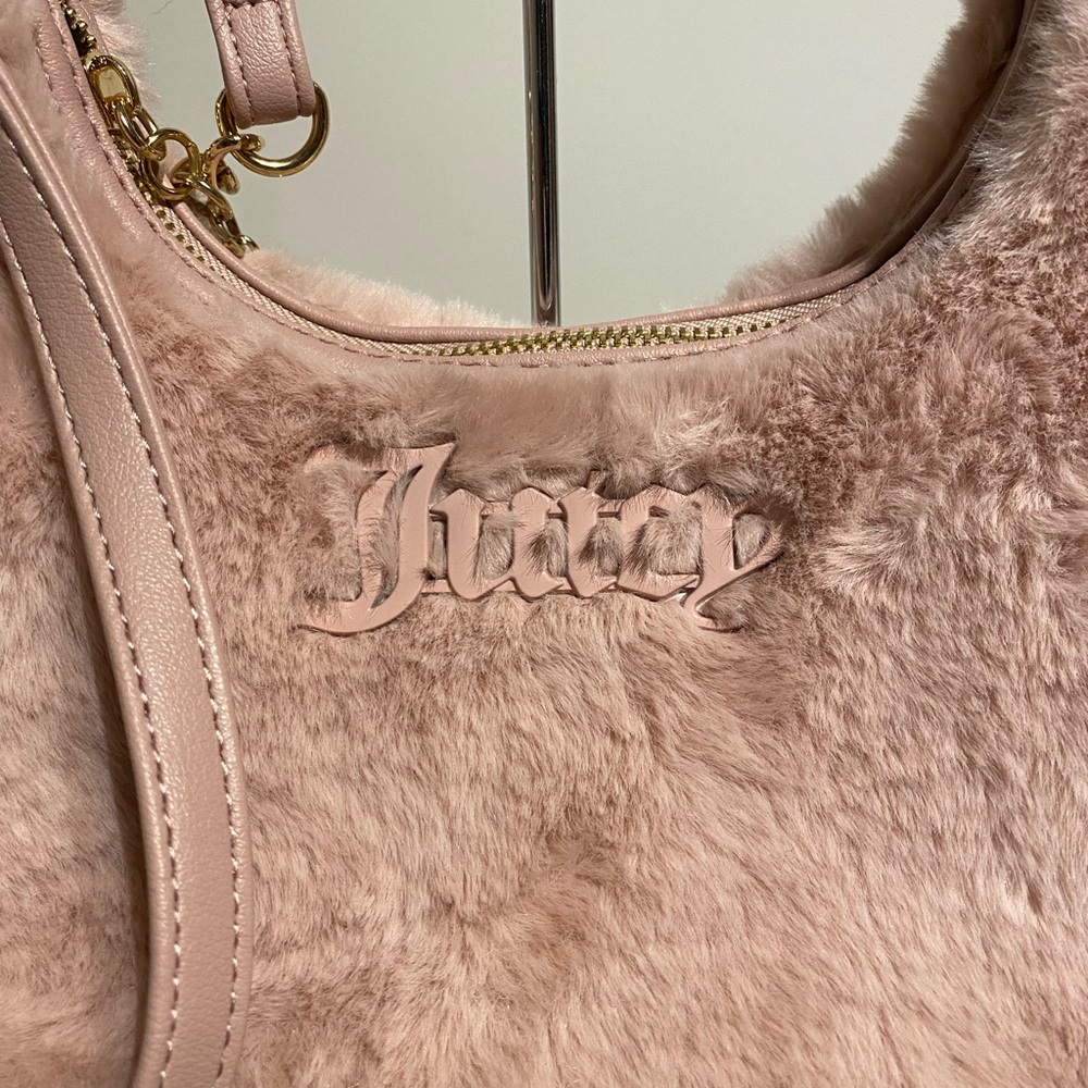 Juicy Couture Faux Fur Semi Charmed Coho Crossbody Bag View 2
